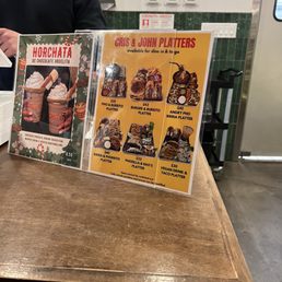 Platter menu