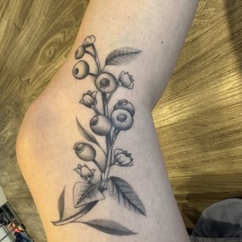 The Clever Hand Tattoo - Blueberries - Tattoo Near Me - Montclair, California The Clever Hand Tattoo - Blueberries - Tattoo Near Me - Montclair, California