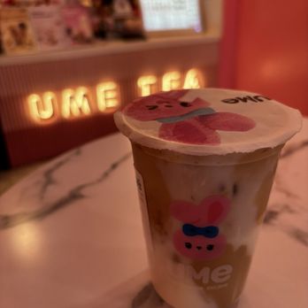 Ume Tea - [UMe]Brown Sugar Boba & Mochi Black Milk Tea - Bubble Tea Near Me - San Jose, California