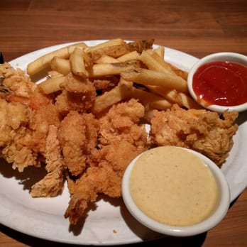 Cheddar's Scratch Kitchen - Chicken tender shrimp combo $10 - American Near Me - Katy, Texas Cheddar's Scratch Kitchen - Chicken tender shrimp combo $10 - American Near Me - Katy, Texas