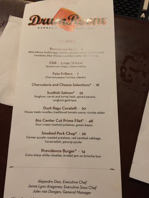 Menu photo 4 The Drum Room Lounge Kansas City, MO Menu photo 4 The Drum Room Lounge Kansas City, MO