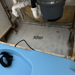 M&J Restoration - Rotted wood removed. Chemical cleaning and 3 days of running a commercial dehumidifier and air scrubber.