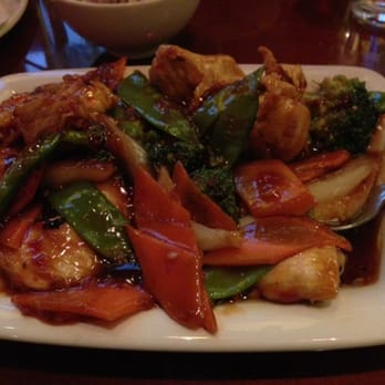 P.F. Chang's - Mandarin chicken was extremely delicious. Not too spicy but packs a punch! Grilled not fried! Fresh veggies made the meal!! - Chinese Near Me - Buffalo, New York