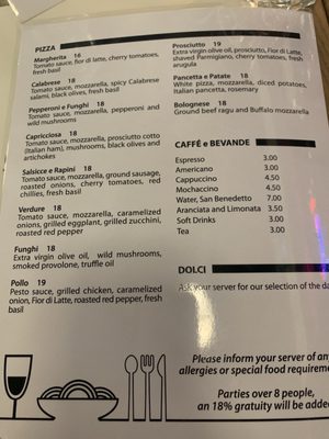 Menu photo 1 Casalinga Ristorante Mississauga, ON Menu photo 1 Casalinga Ristorante Mississauga, ON