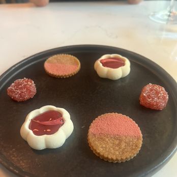 Astera - Mignardises, strawberry stroopwafel, etc. - Cocktail Bars Near Me - Portland, Oregon