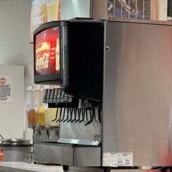 BIBIBOP Asian Grill - Well, at least they have a Coke machine hibiscus lemonade