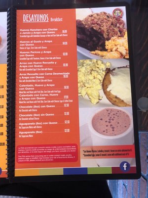 Menu photo 2 Delicias De La Abuela Margate, FL
