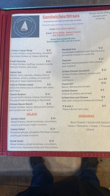 Menu photo 2 Starboard cafe Bristol, ME