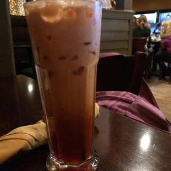 Cool Basil - Thai Iced Tea. Pretty and delicious. - Thai Near Me - Clive, Iowa Cool Basil - Thai Iced Tea. Pretty and delicious. - Thai Near Me - Clive, Iowa