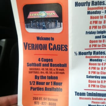 Vernon Cages - Brochure - Sports Clubs Near Me - Vernon Township, New Jersey Vernon Cages - Brochure - Sports Clubs Near Me - Vernon Township, New Jersey