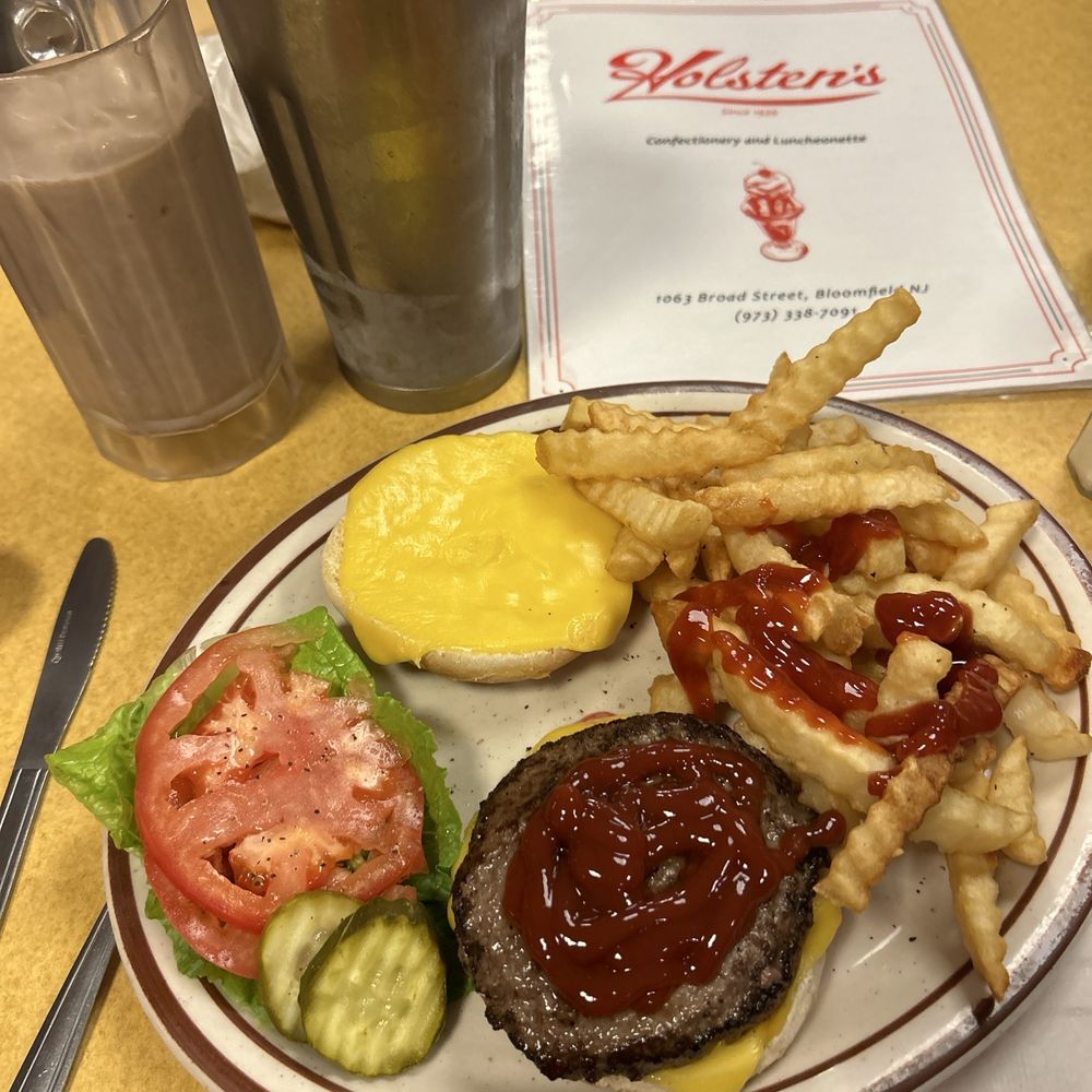 Holsten's - Classic cheeseburger deluxe! - Candy Stores Near Me - Bloomfield, New Jersey Holsten's - Classic cheeseburger deluxe! - Candy Stores Near Me - Bloomfield, New Jersey