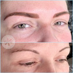 Elysiancolor - Hybrid brows. Not Microblading, this procedure is perfect for fuller brows.