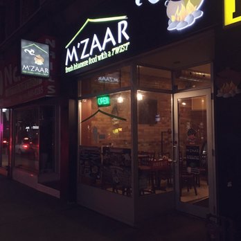 M'Zaar Restaurant - Storefront on Yonge St. - Lebanese Near Me - Toronto, Ontario