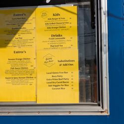 Yummy Num Nums - Menu