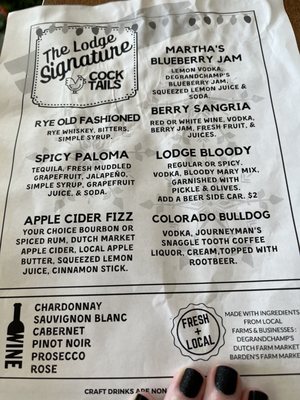 Menu photo 5 The Lodge South Haven, MI Menu photo 5 The Lodge South Haven, MI