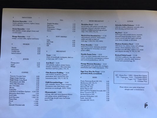 Menu photo 2 Penta Elsternwick, VIC