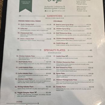 Wally's Cafe - 8.24.2024 - Mediterranean Near Me - Rocklin, California
