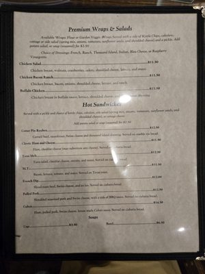 Menu photo 4 The Cotter Pin Sparta, WI
