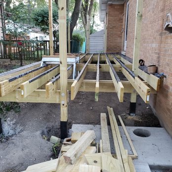 Branico Construction - it's all about good framing, we added the Vycor flashing and plastic post sleeves for extra protection - General Contractors Near Me - Glenview, Illinois Branico Construction - it's all about good framing, we added the Vycor flashing and plastic post sleeves for extra protection - General Contractors Near Me - Glenview, Illinois