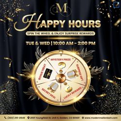 Modern Nails & Lash - Happy hours