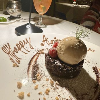 Da Marco - Coffee Ice cream, toffee bits on a chocolate cake.... So incredible!! - Italian Near Me - Houston, Texas Da Marco - Coffee Ice cream, toffee bits on a chocolate cake.... So incredible!! - Italian Near Me - Houston, Texas