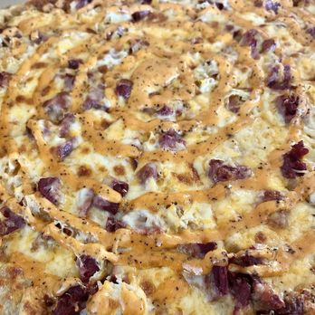 Red Dog Saloon & Pizza - Reuben pizza - Pizza Near Me - Libby, Montana Red Dog Saloon & Pizza - Reuben pizza - Pizza Near Me - Libby, Montana