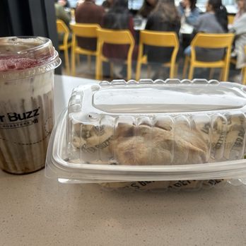 Better Buzz Coffee - Fullerton - Ube cream cold brew and chili crisp breakfast wrap - Coffee & Tea Near Me - Fullerton, California
