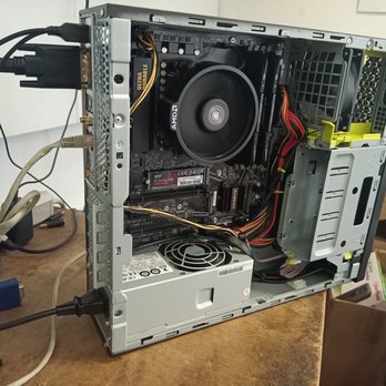 Mustang Computers - Inside of our standard built AMD Ryzen 5 computers - IT Services & Computer Repair Near Me - Nipomo, California