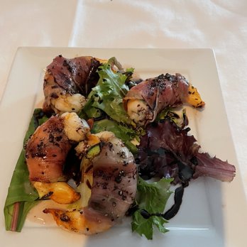 Neumanali - Prosciutto Wrapped Prawns - New American Near Me - Hayward, California Neumanali - Prosciutto Wrapped Prawns - New American Near Me - Hayward, California