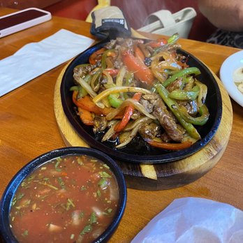 Mandiles Mexican Grill - Steak Fajitas - Mexican Near Me - Bremerton, Washington