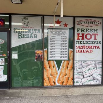 Starbread Bakery - Front/Prices - Filipino Near Me - Sacramento, California