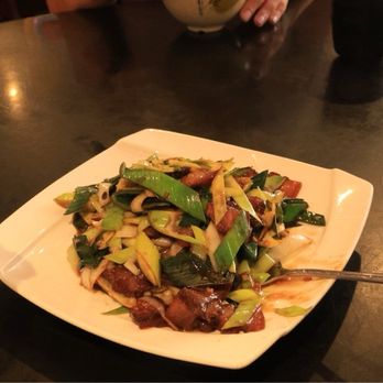 Taiwan Café - 33. Sauteed Bacon W/ Chinese Leek 33. - Taiwanese Near Me - Boston, Massachusetts