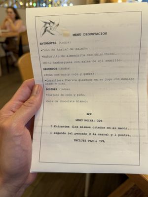 Menu photo 2 Restaurante Blanqueries Valencia, V