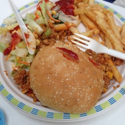 Eurest på BI - Dagens rett: sloppy joe. More like under-Average-Joe