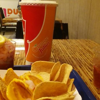 Lanai Express at Fremont Casino - 99 cents Cocktail Shrimps goes perfect with my Cheese Nachos only at Lanai Express! - Chinese Near Me - Las Vegas, Nevada