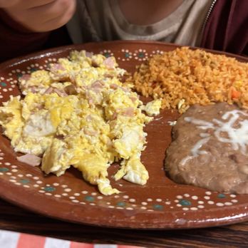 Origen Mexican Cuisine - Ham and eggs - New Mexican Cuisine Near Me - San Dimas, California Origen Mexican Cuisine - Ham and eggs - New Mexican Cuisine Near Me - San Dimas, California