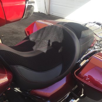 The Upholstery Zone - Finished seat with the cooling mesh and thermal barrier. - Auto Upholstery Near Me - Simi Valley, California The Upholstery Zone - Finished seat with the cooling mesh and thermal barrier. - Auto Upholstery Near Me - Simi Valley, California