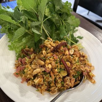 Bhan Mae Vane - Nam Khao (Crispy Rice Salad) - Thai Near Me - Alameda, California Bhan Mae Vane - Nam Khao (Crispy Rice Salad) - Thai Near Me - Alameda, California