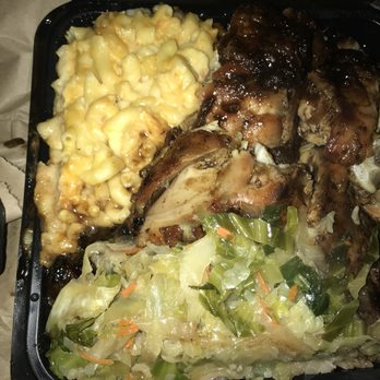 The Hummingbird Restaurant - Large jerk chicken with Rice & Peas, Cabbage Mac and Cheese - Caribbean Near Me - Trenton, New Jersey The Hummingbird Restaurant - Large jerk chicken with Rice & Peas, Cabbage Mac and Cheese - Caribbean Near Me - Trenton, New Jersey