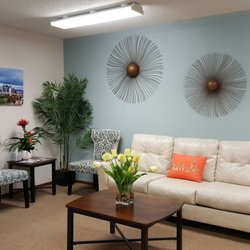 Open and Affordable Dental and Braces - Cozy waiting room.
