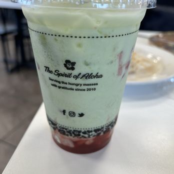 Aloha Stacks - Iced Strawberry Matcha - Pancakes Near Me - Cerritos, California Aloha Stacks - Iced Strawberry Matcha - Pancakes Near Me - Cerritos, California
