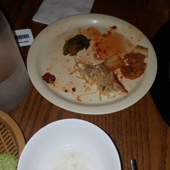 Pocha Street - Not a really good pic because we ate most of the sides. - Korean Near Me - Upper Darby, Pennsylvania