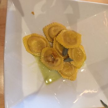 Farm Table - Pumpkin Ravioli with olive oil drizzle. - Breakfast & Brunch Near Me - Van Nuys, California