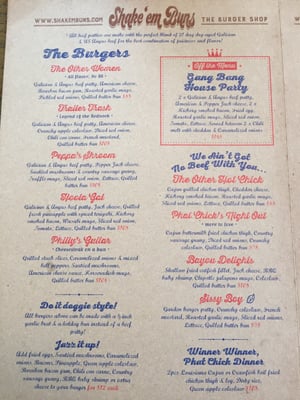 Menu photo 3 Shake'em Buns Hong Kong, HK