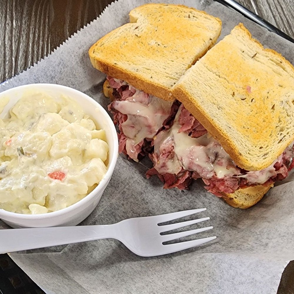 Munch-A-Sub - #51 Bomb Pastrami with potato salad - Sandwiches Near Me - Las Vegas, Nevada