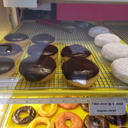 Panda Donuts - Filled donuts (you can choose, they fill it for you)