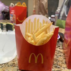 McDonald's - "medium fries".