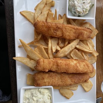 Scottie's On The River - Fish N Chips with coleslaw - Seafood Near Me - Chattanooga, Tennessee