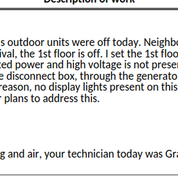 Michael & Son Services Raleigh - All American Service Notes read verbatim to Michael and Sons - Plumbing Near Me - Raleigh, North Carolina