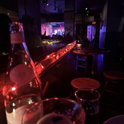 Seating area to the right of the bar area worth $40 reservation ticket.